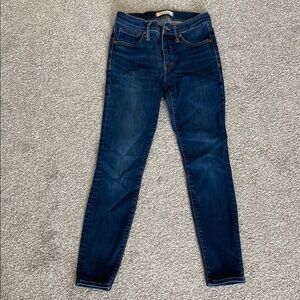 Madewell Blue Skinny Jeans Classic Style